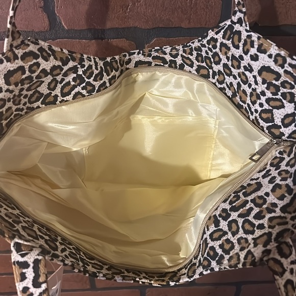 Cheetah print tote bag - Picture 4 of 5